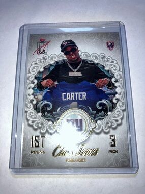 2025 Topps Class Jams Abdul Carter Rookie Card RC